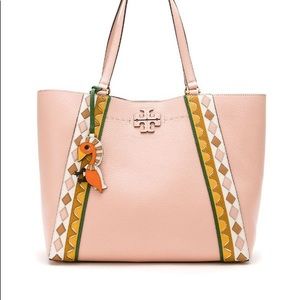 Tory Burch McGraw Patchwork Tote, large